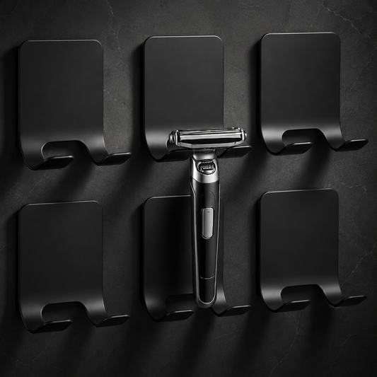 Wall-Mounted Razor Holder (5-Pack)