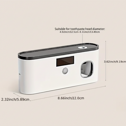 Smart Toothbrush Sanitizer + Toothpaste Dispenser