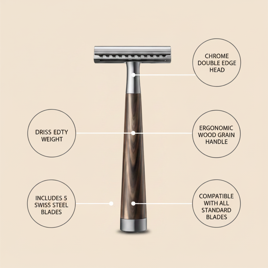 Premium Double Edge Safety Razor